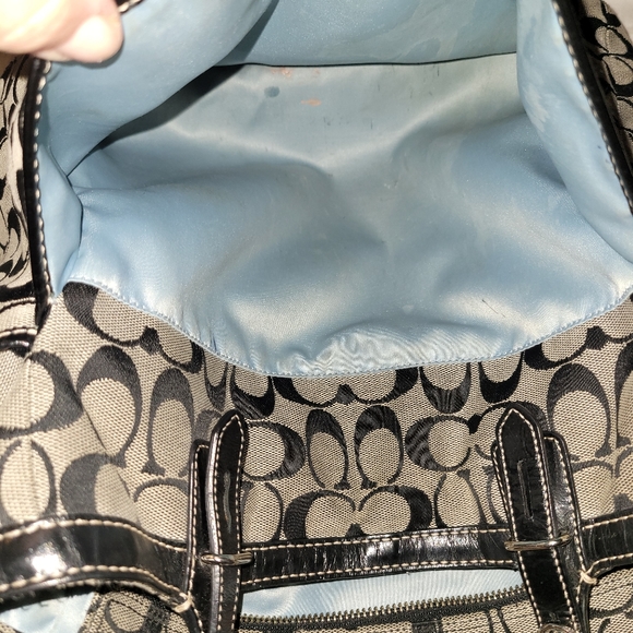 Coach bag grey and black - Picture 12 of 16